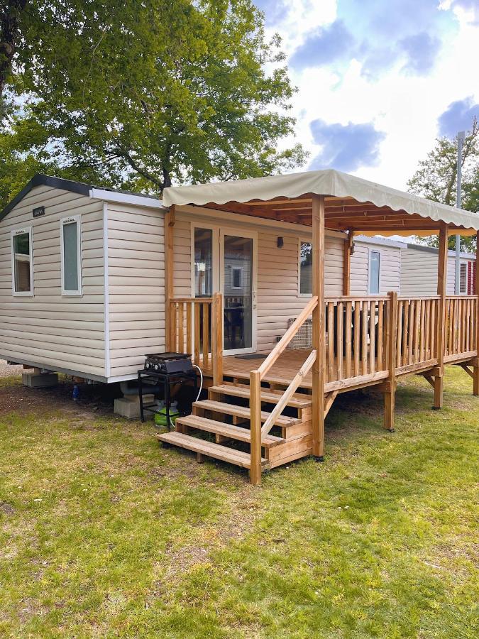 Mobil Home Camping 4 Etoiles Les Viviers 2 Chambres เลเฌอ-แกป-เฟร์เร ภายนอก รูปภาพ