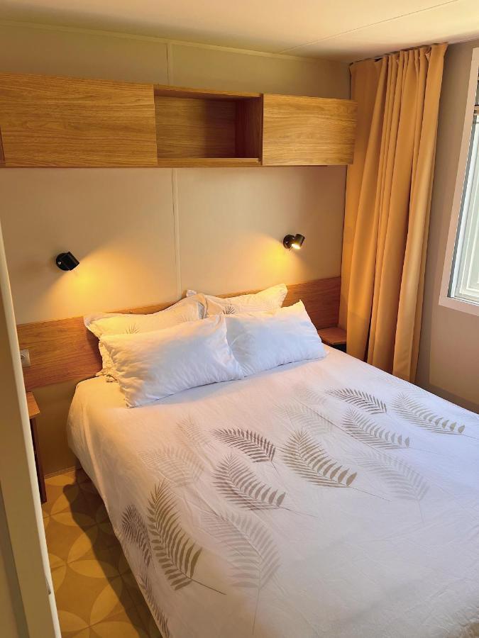 Mobil Home Camping 4 Etoiles Les Viviers 2 Chambres เลเฌอ-แกป-เฟร์เร ภายนอก รูปภาพ